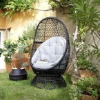 Le fauteuil œuf jardin