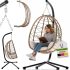 Notre test de GOODS+GADGETS Fauteuil Oeuf Suspendu avec Support – 120 kg